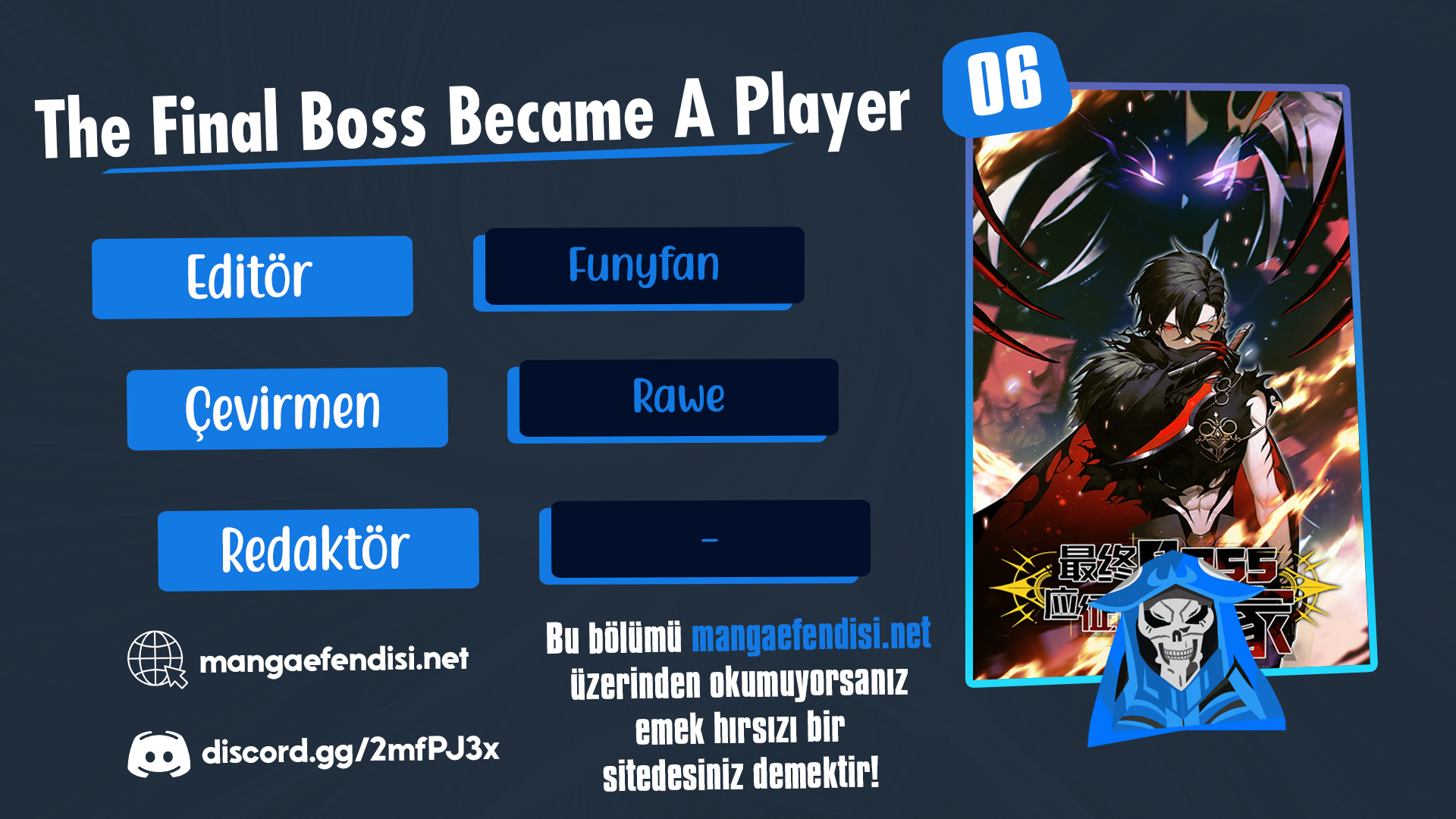 The Final Boss Became A Player Bölüm 6