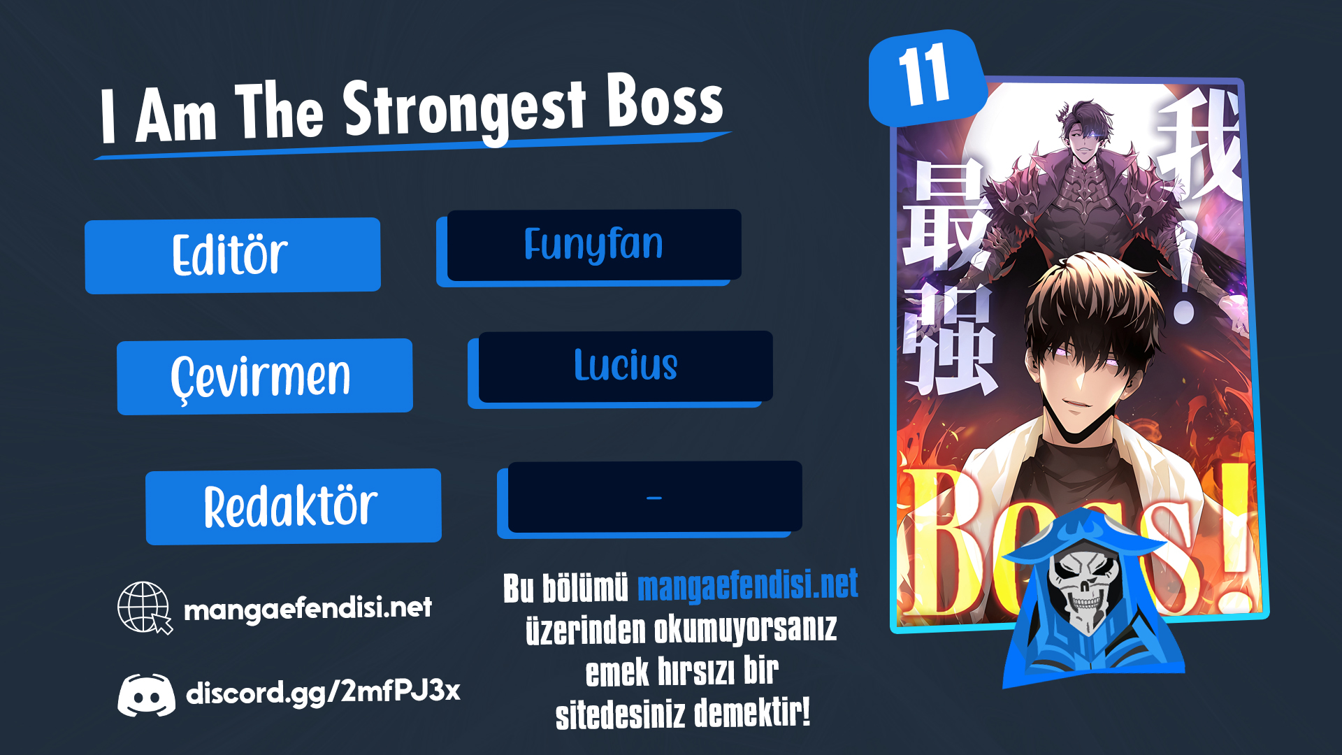 I Am The Strongest Boss Bölüm 11