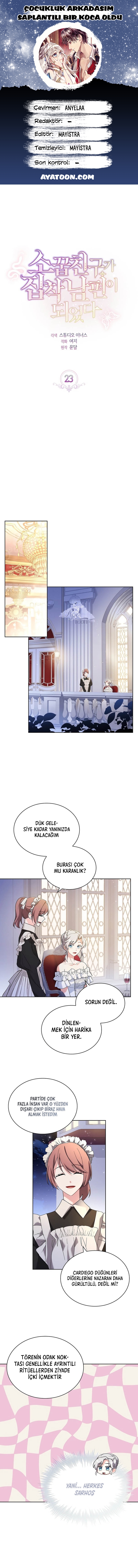 Çocukluk Arkadaşım Saplantılı Bir Koca Oldu Bölüm 23