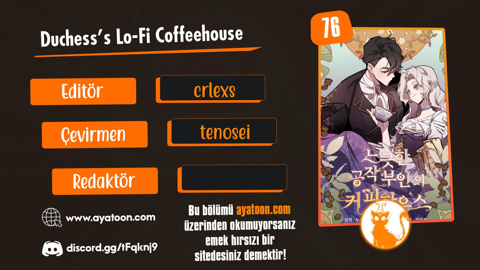 Duchess's Lo-Fi Coffeehouse Bölüm 76