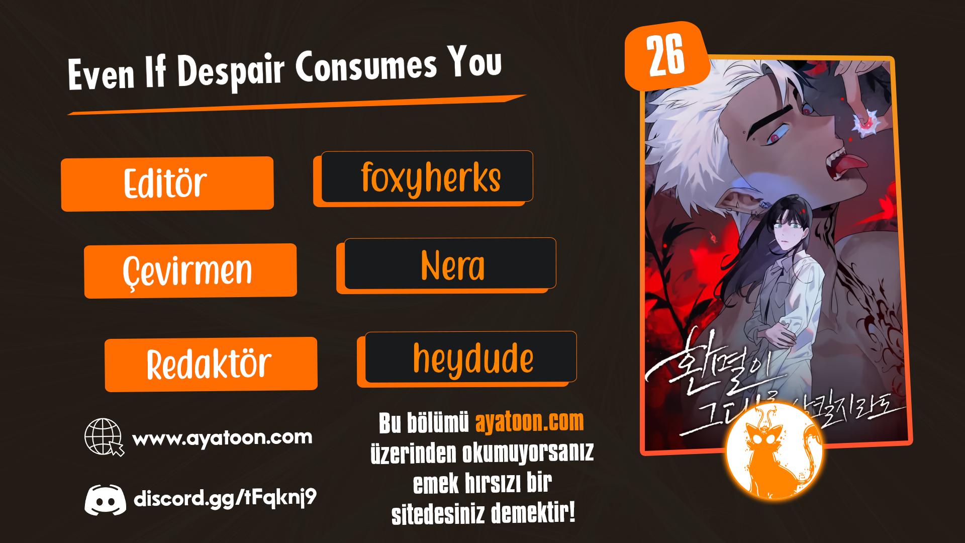 Even If Despair Consumes You Bölüm 26