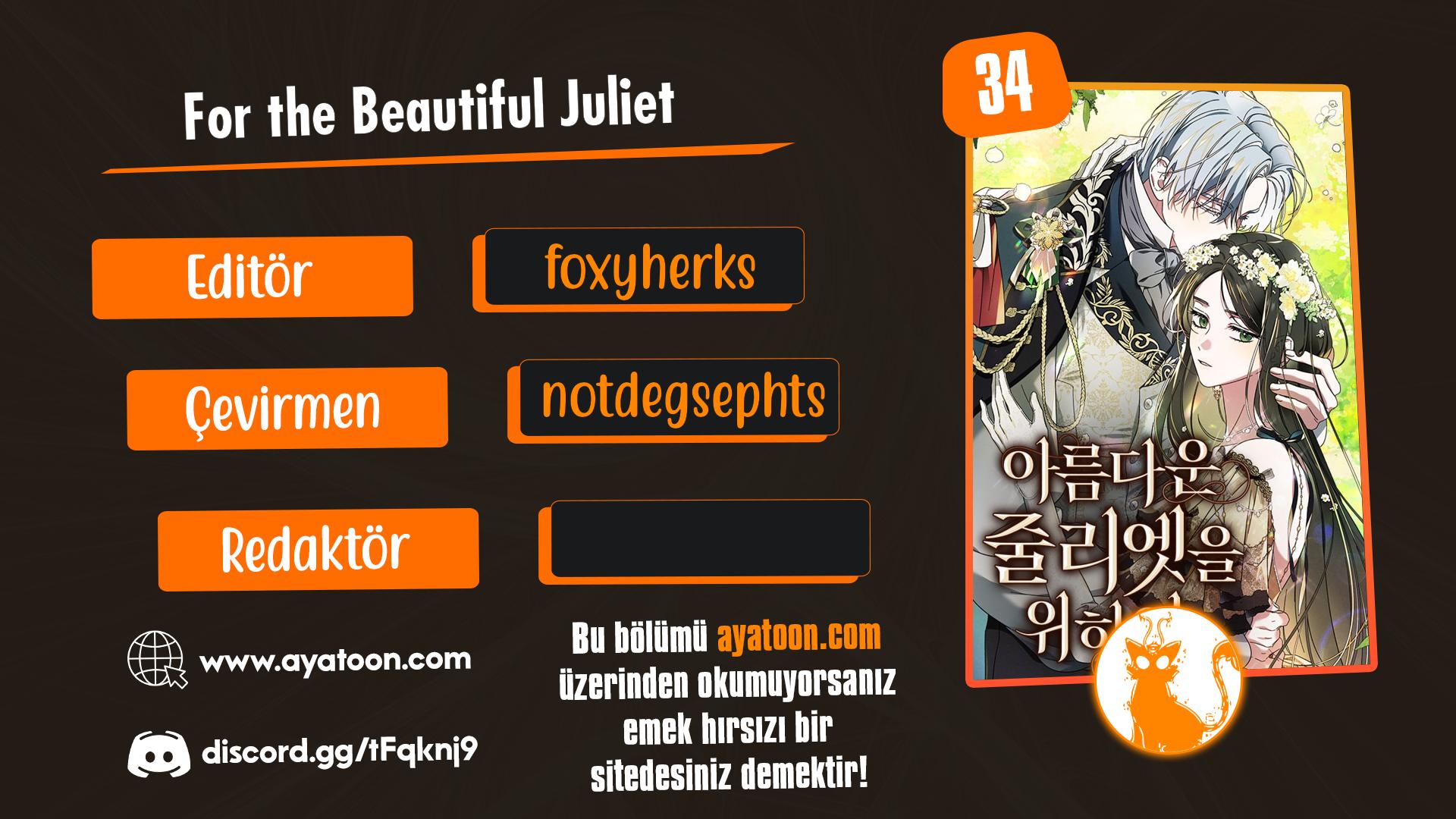 For the Beautiful Juliet Bölüm 34