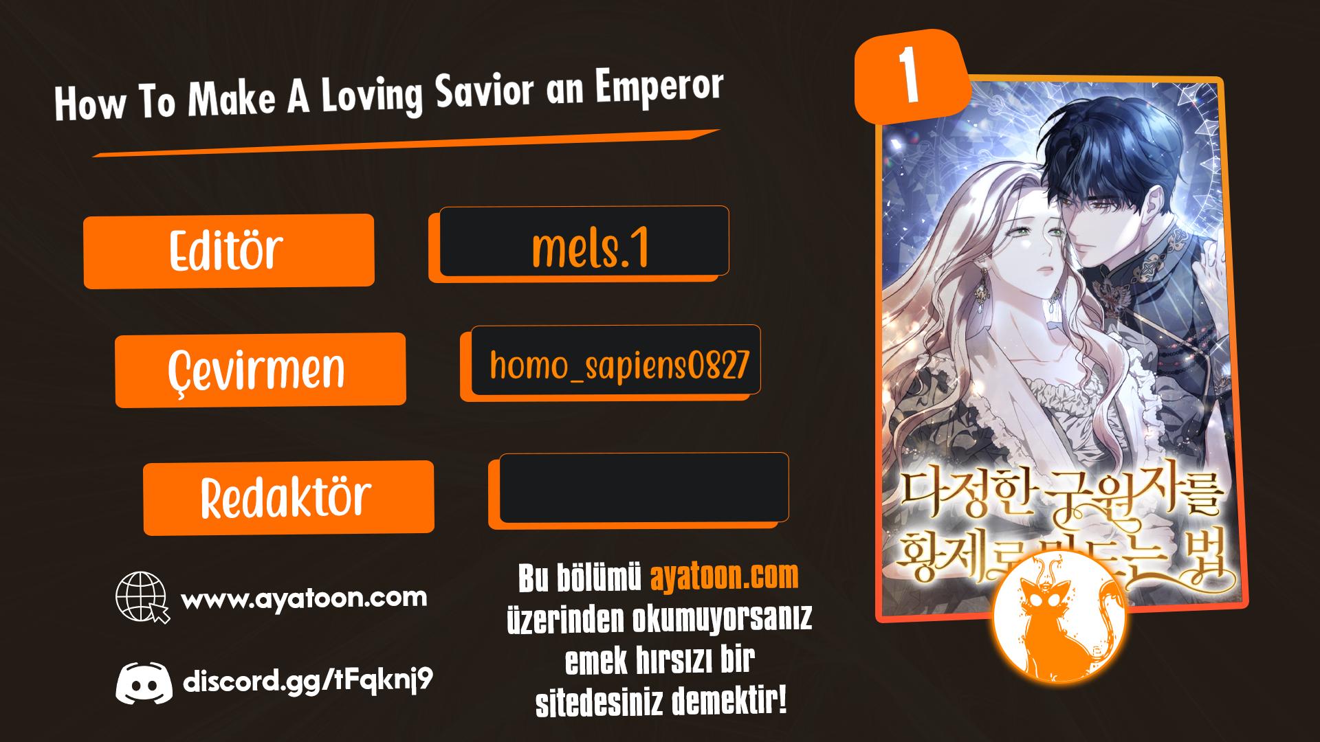 How to Make a Loving Savior an Emperor Bölüm 1