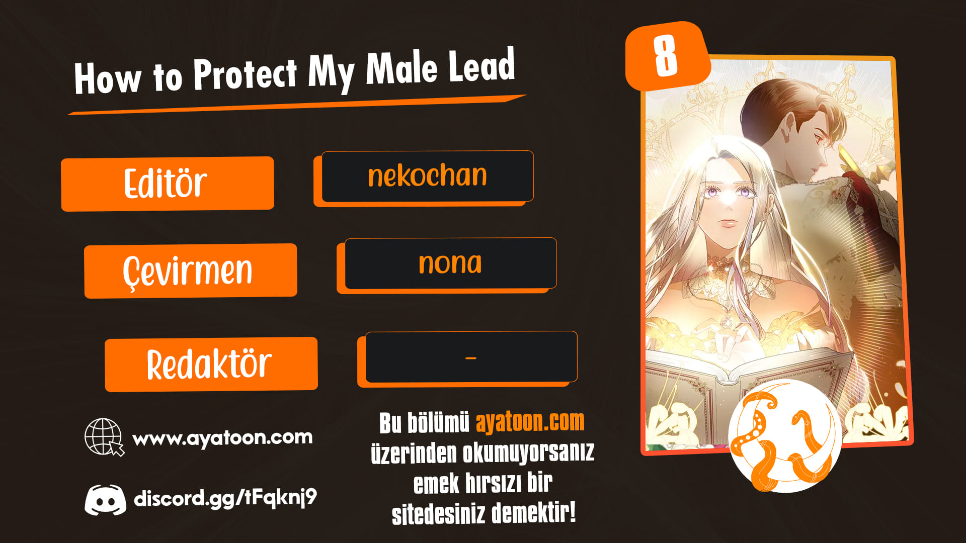 How to Protect My Male Lead Bölüm 8