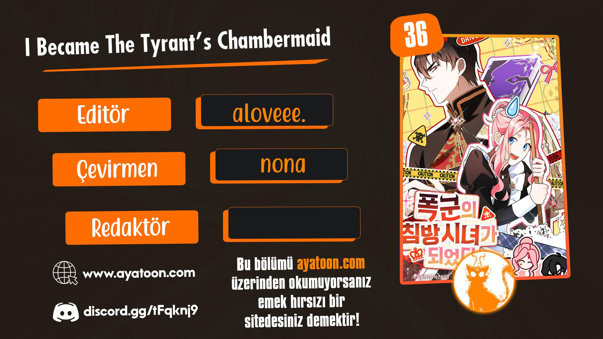 I Became a Tyrant's Maid Bölüm 36
