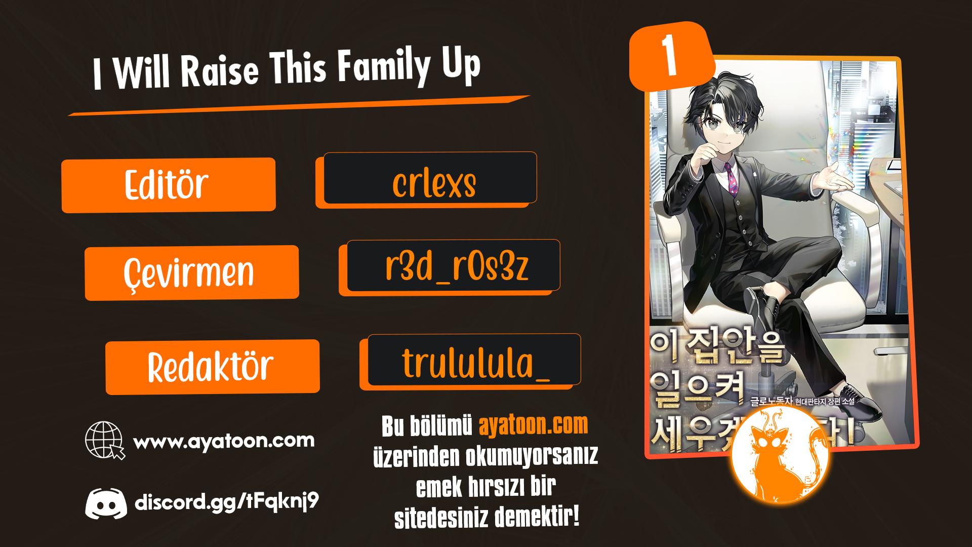 I Will Raise This Family! Bölüm 1