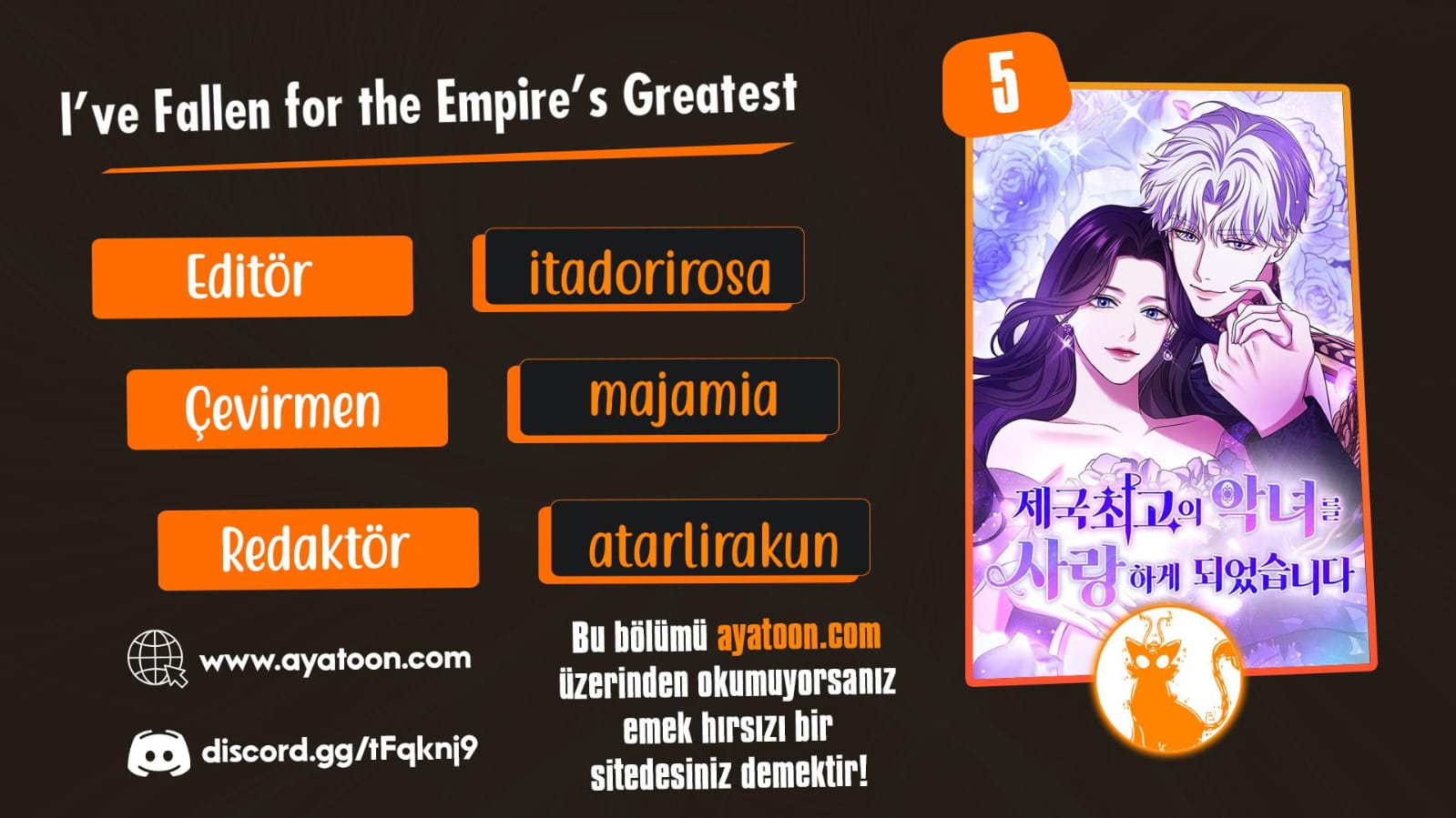 I've Fallen for the Empire's Greatest Villainess Bölüm 5