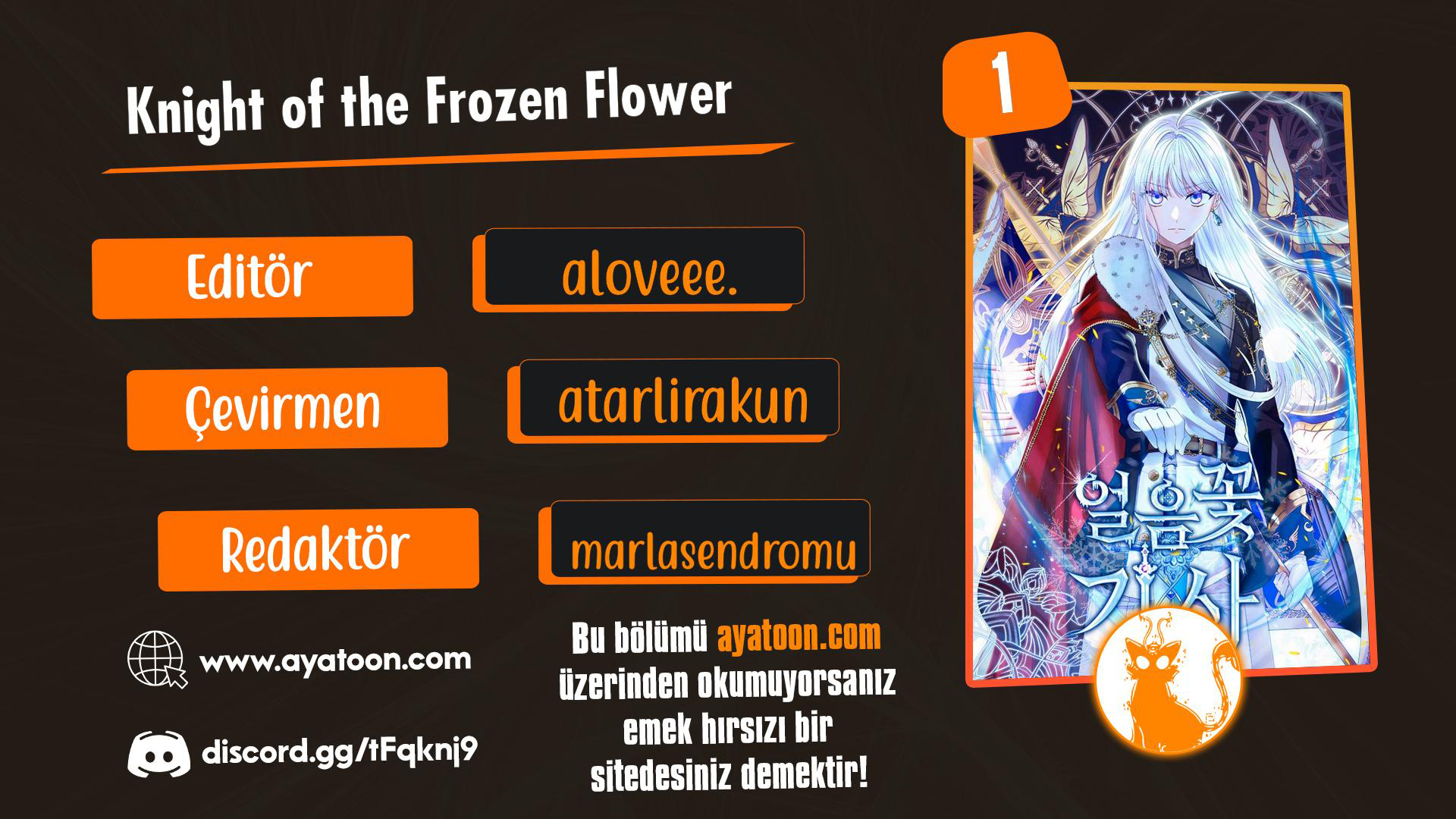 Knight of the Frozen Flower Bölüm 1