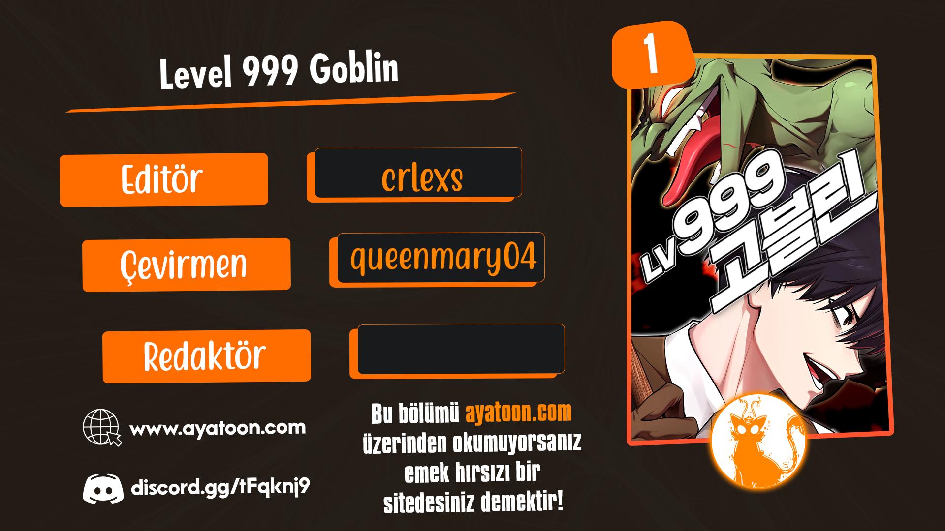 Level 999 Goblin Bölüm 1