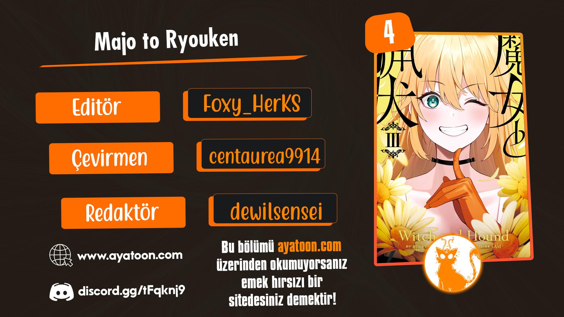 Majo to Ryouken Bölüm 4