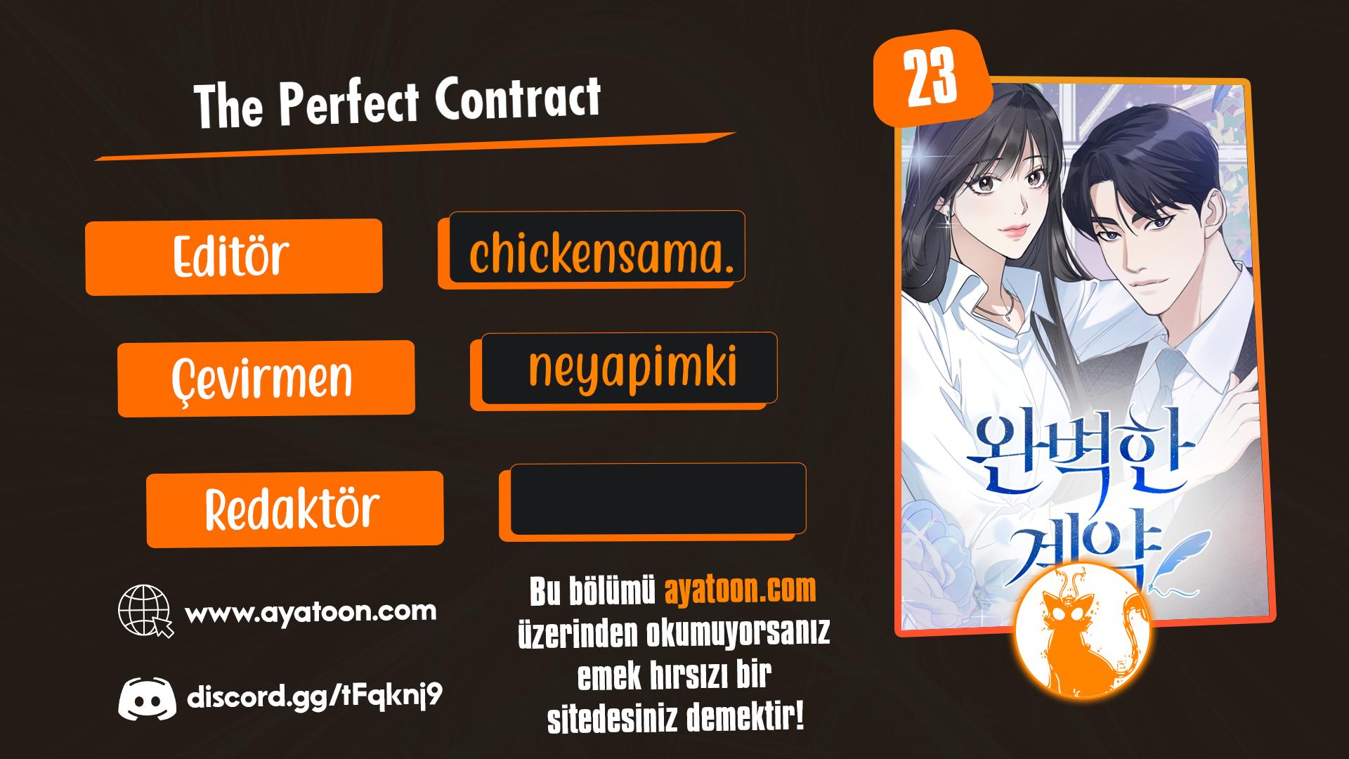 The Perfect Contract Bölüm 23
