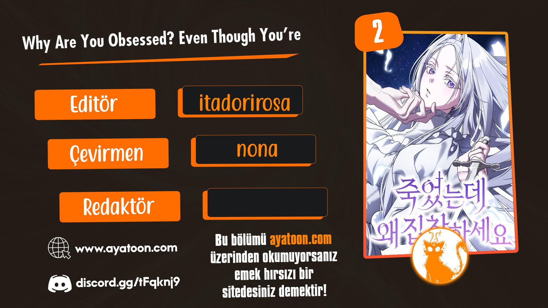 Why Are You Obsessed? Even Though You're Dead Bölüm 2