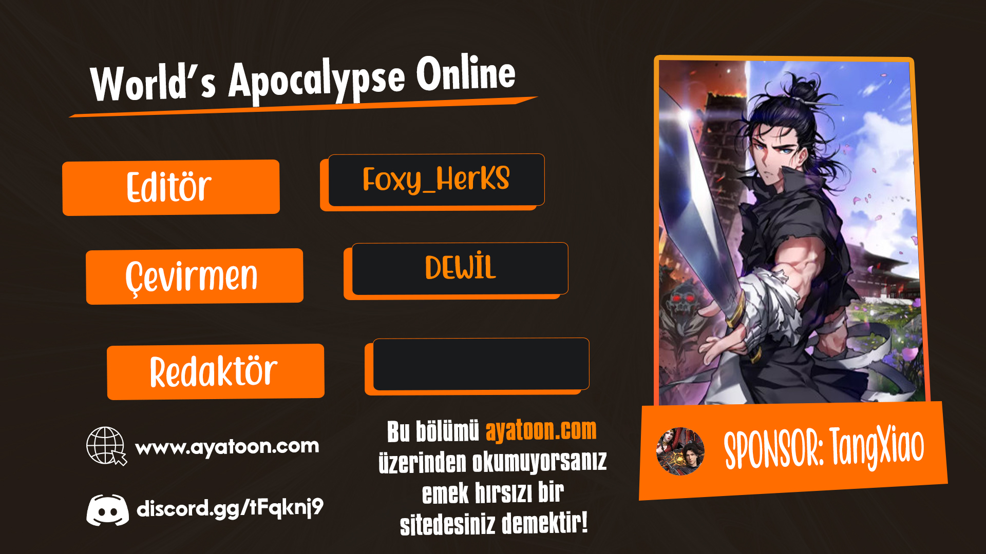 World's Apocalypse Online Bölüm 241